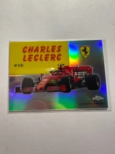 K16,760 - 2020 Topps Chrome Formula 1 '54 World on Wheels #54W3 Charles Leclerc