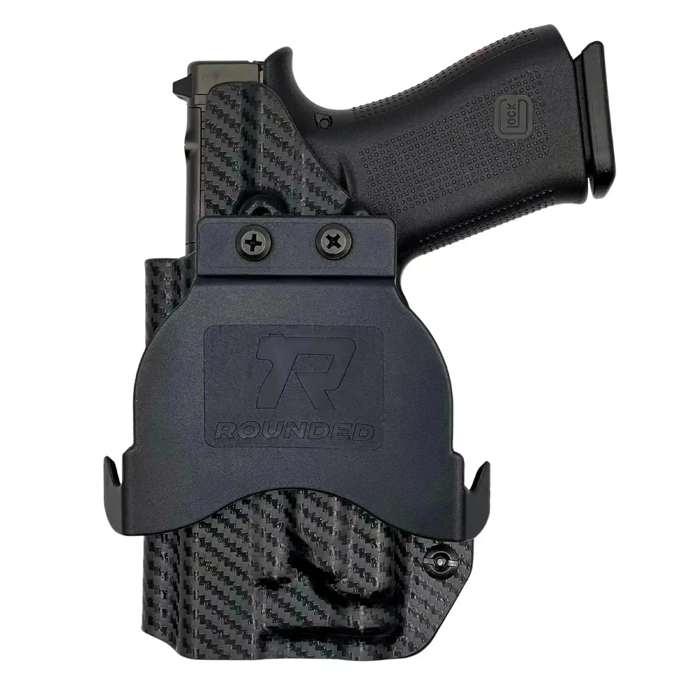Paddle Holster fits: Glock 19 Olight Valkyrie PL Mini 3 - Rounded Gear - Image 3 of 3
