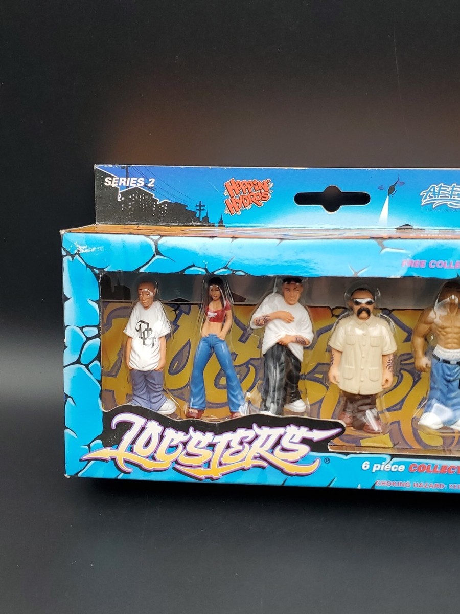 Hoppin Hydros The Lil Locsters Series 2 Collectable 6 Figure Box