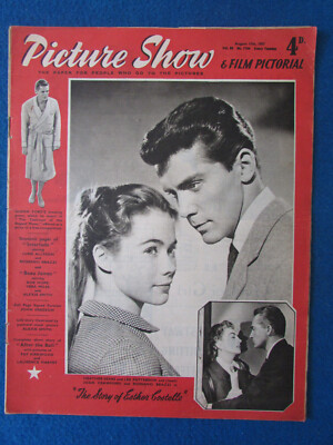 Picture Show Magazine - 17/8/1957 - Heather Sears & Lee Patterson Cover 