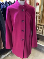 Kirsten Wool And Cashmere Pink Coat Size 22 Rrp £144.00