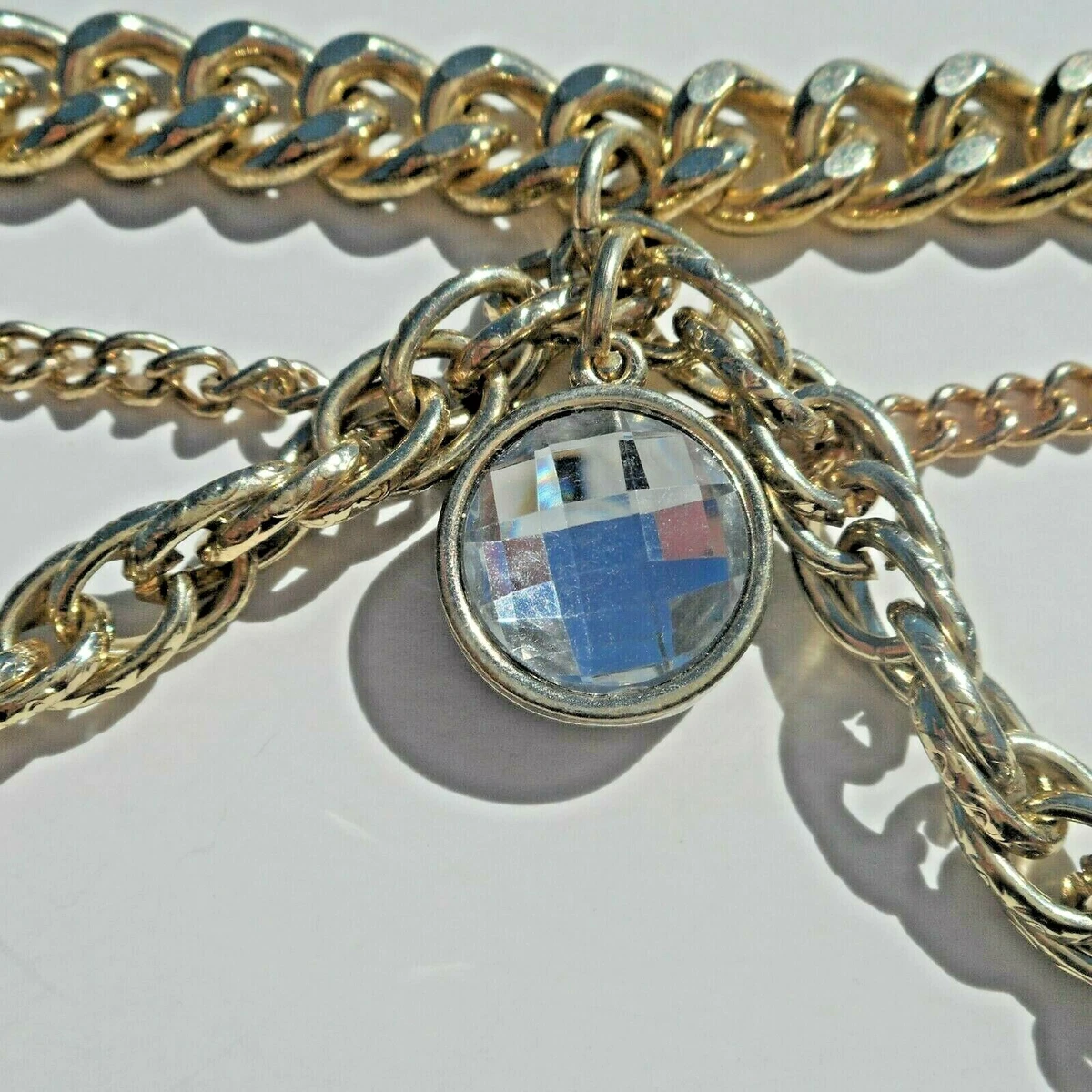 1980s Chanel Chain-link Belt with Double Sided Logo/Coco Chanel Coin - MRS  Couture