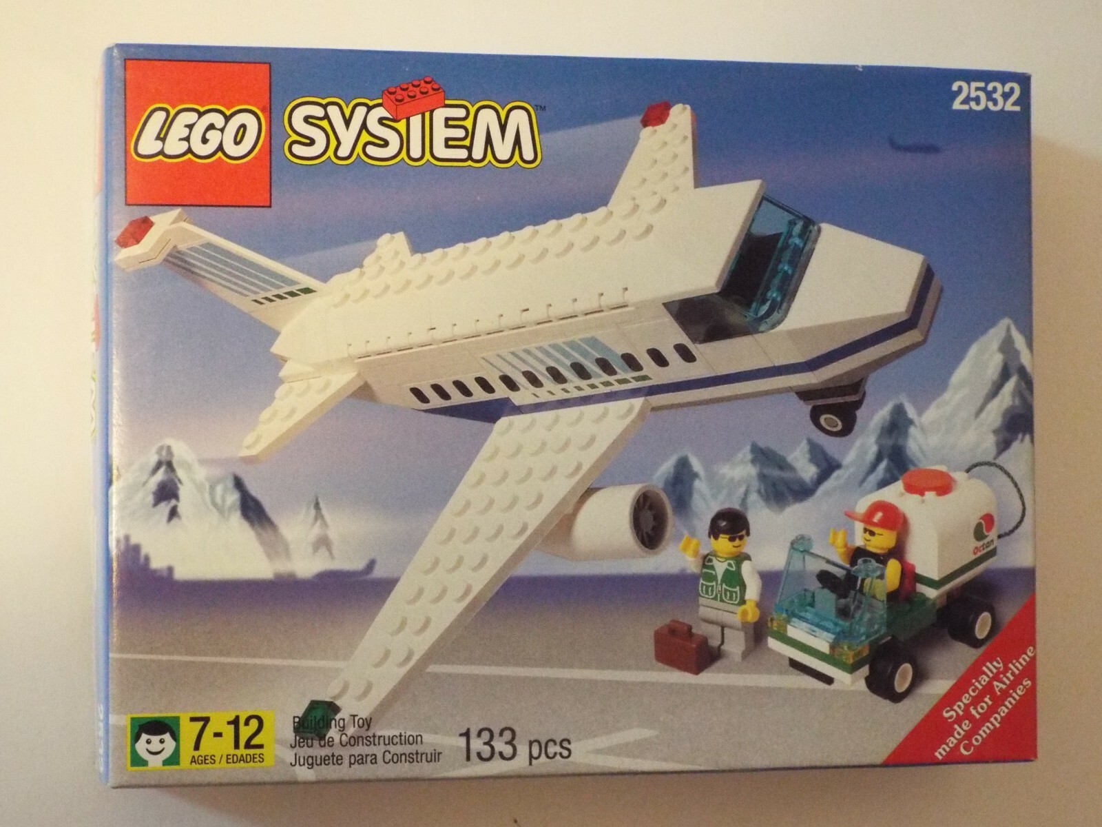 lego lufthansa plane