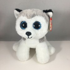 Ty Beanie Baby - BUFF the Husky Dog (6 Inch) Stuffed Plush Animal Toy NEW MWMTS