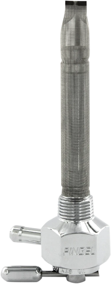 PINGEL - Hex Fuel Valve Chrome 3/8 NPT | 1211-CH - Image 1 of 1