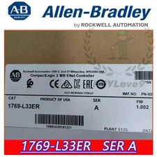 AB 1769-L33ER /A CompactLogix 2MB Enet Controller New Factory Sealed 1769L33ER