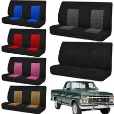 Solid Bench Full Size Polyester Seat Cover For Chevrolet Ford Dodge Pickup Truck Solid Bench Full Size Polyester Seat Cover For Chevrolet Ford Dodge Pickup Truck