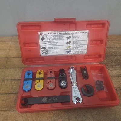 Matco Tools FTLD8 8 piece Fuel Transmission Line Disconnect Tool Set