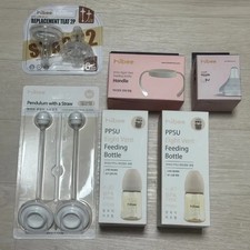 New Baby Bottle and Straw Set Bulk Sale 