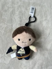 Star Wars Hans Solo Plush Bag Charm Monogram International New with Tags
