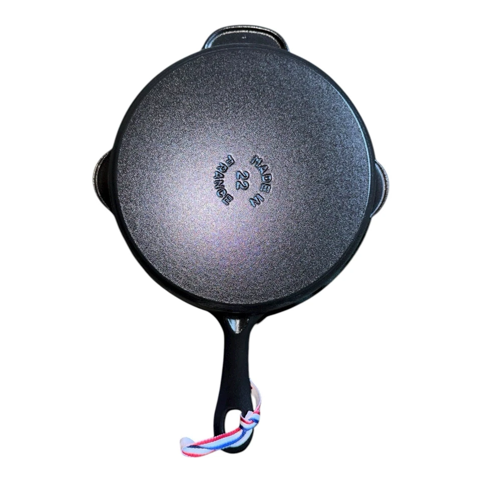 STAUB FUND IRON 8,5 pulgadas, sartén profunda tradicional, negro mate Foto 2 de 3