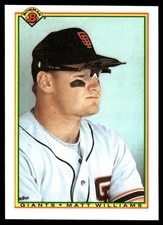 Matt Williams 1990 Bowman #238 Giants MLB READ FREE SHIPPING AutographDen