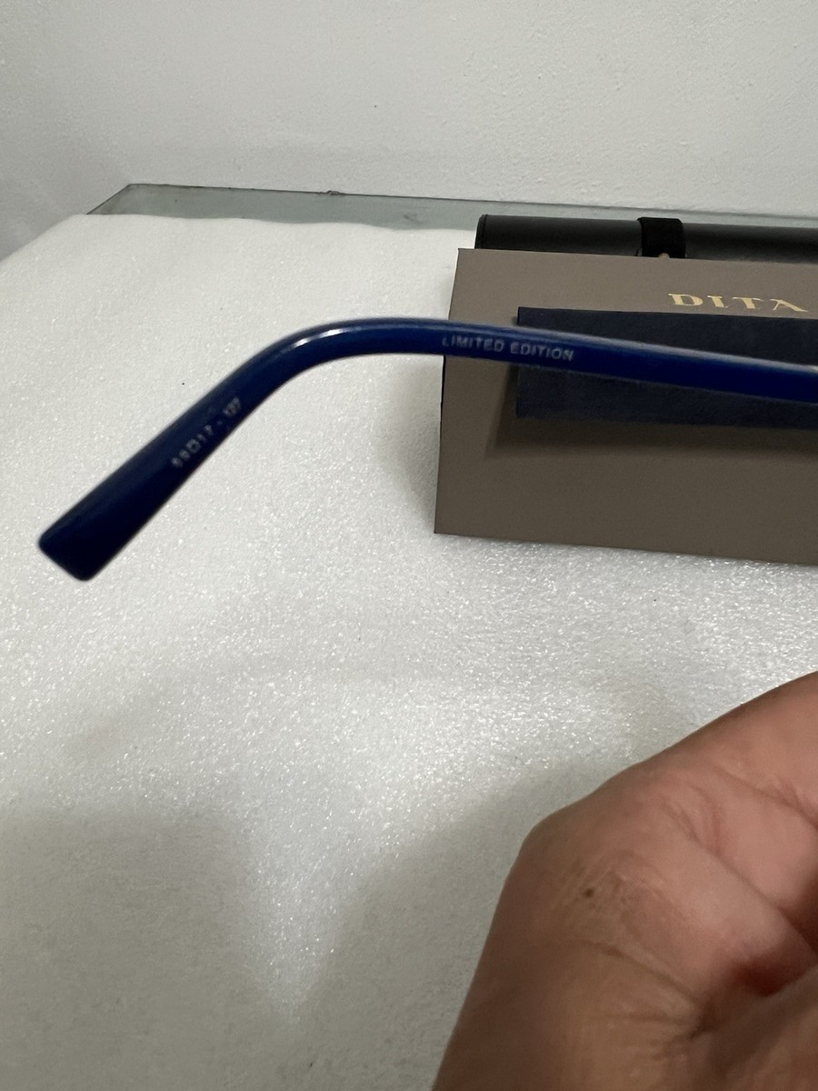 DITA MACH ONE DRX-2030-J BLU-SLV-59 Sunglasses Eyeglasses limited