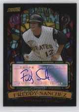 2008 Topps Stadium Club Beam Team Freddy Sanchez #BTA-FS Auto 12i0