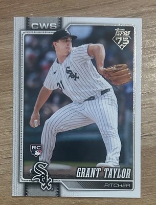 2026 Topps Series 1 Base Grant Taylor RC Chicago White Sox #49