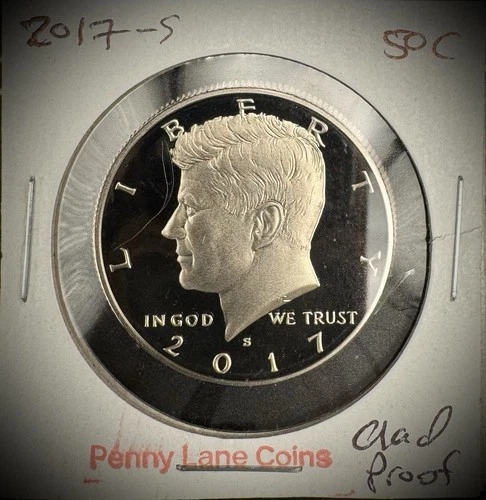 2017-S Kennedy Half Dollar Proof — photo from another recent sale