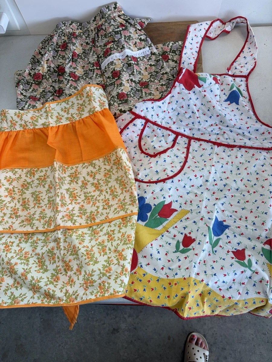 vintage retro apron products for sale | eBay