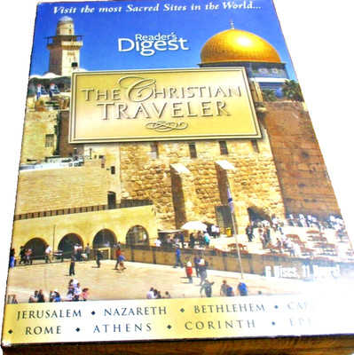 New! Readers Digest The Christian Traveler  The Most Sacred Places  6 DVDs   C16