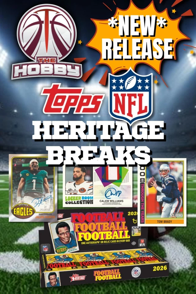 *NEW* Topps Heritage Football! - NFL Release Day Breaks