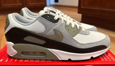 Nike Air Max 90 Summit White Silver Sage DM0029 121 Men's Size 13
