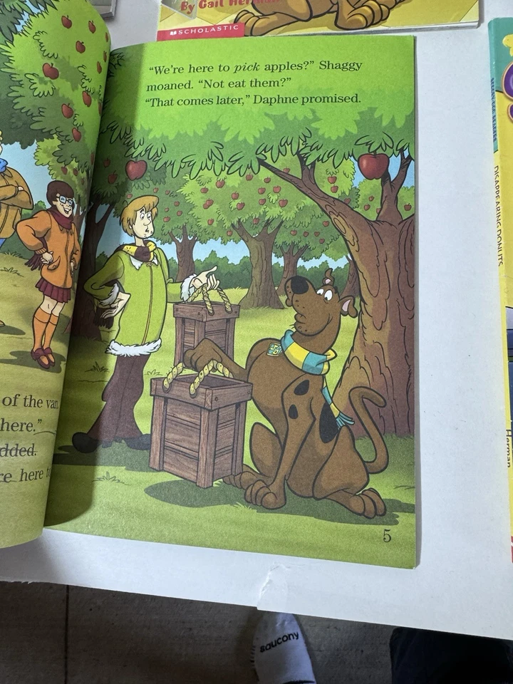 Sooby-Doo Picture Level Childrens Books Educational Homeschool Lot 33 Flash Card - Image 4 of 4