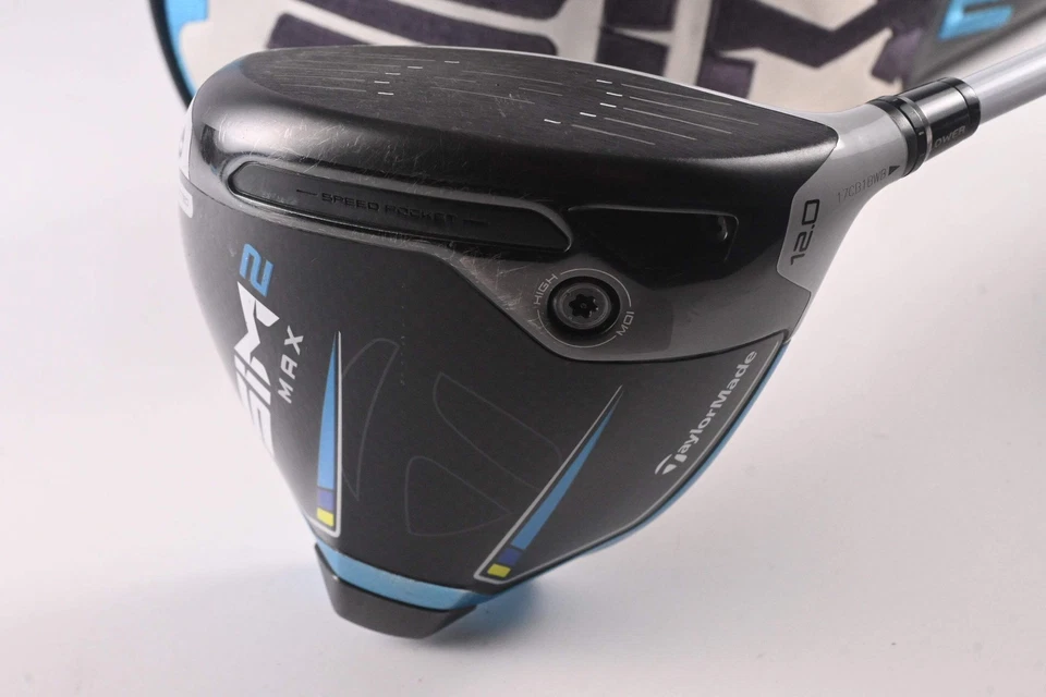 Taylormade SIM2 Max Driver / 12 Degree / Regular Flex Air Speeder 45 Shaft - Image 2 of 4