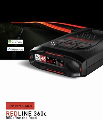 Escort Redline 360 C Radar Detector System - Black
