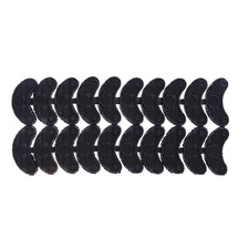 20 Pcs Rubber Bottom Heel Sticker Women's Back Cushion Liners Protectors