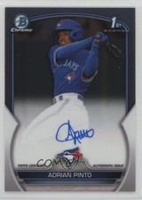 2023 Bowman Chrome Prospect Auto Adrian Pinto #CPA-API Auto 14xc