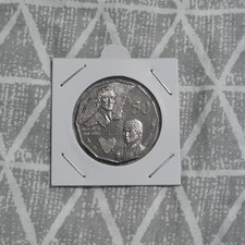 1998 UNC Bass & Flinders 50 Cent Coin In 2x2 Holder 