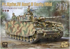 Border Model German Army Panzer Kpfw.IV Ausf.H Early/Mid 2in1 Model kit BT005