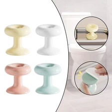 4Pcs Donut Toilet Button Pusher Helper Drawer Handle Toilet Lid Cover Lifter