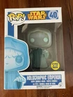 STAR WARS  HOLOGRAPHIC EMPEROR #40 GLOW IN THE DARK FUNKO POP VINYL FIGURE