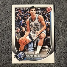 Topps Tristan Da Silva Rookie 2025 Bowman Orlando Magic #175 NBA Card. rookie card picture
