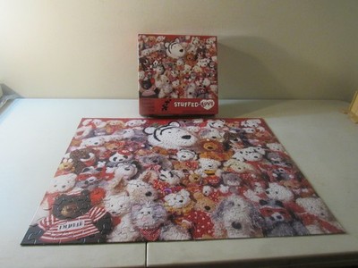 Springbok Family Puzzle STUFFED WITH LOVE -- 500 Piece - Complete