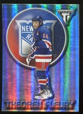 2000-01 Titanium #60 Theo Fleury Card