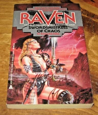 Raven : Swordsmistress of Chaos by Richard Kirk 1987 PB 1st ACE 1987 VG fantasy 
