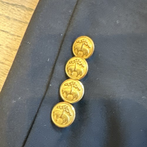 Brooks Brothers 1818 Madison Mens 54R Loro Piana Wool Blazer Gold 2Button Jacket - Picture 2 of 12