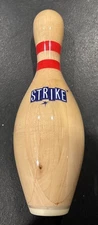 Vintage Bowling Pin 15" Full Size, Strike Brand
