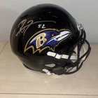 RAY LEWIS Signed Full Size BALTIMORE RAVENS Rep Helmet Beckett