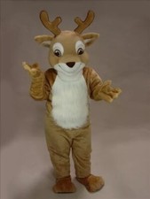 Christmas Deer Mascot Costume Reindeer Adult Animals Cosplay Props Unisex Parade