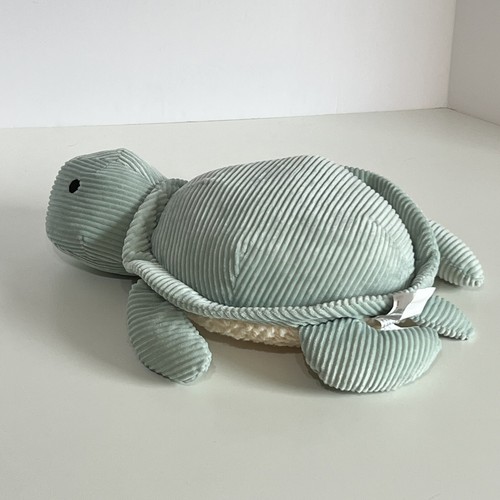 Little Toasties New Zealand Sea Turtle Heat & Hug Plush Mint Green Soft Corduroy - Picture 4 of 13