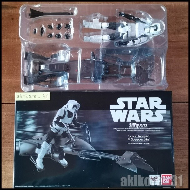 その他 SHFiguarts Scout Trooper&Speeder Bike Amazon.com: S.H.Figuarts スカウト・トルーパー＆スピーダー