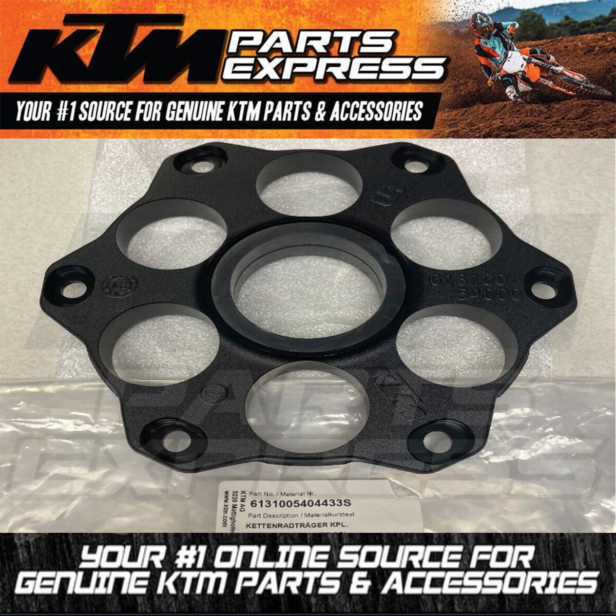 NEW OEM KTM SPROCKET SUPPORT COMPLETE 1290 SUPER DUKE R GTB R