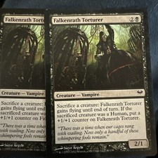 MTG Falkenrath Torturer Dark Ascension 60/158 Regular Common X2