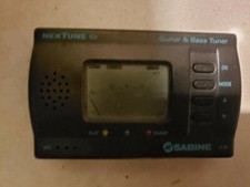 Sabine Nextune 6z Guitar and Bass Guitar Tuner No Cable