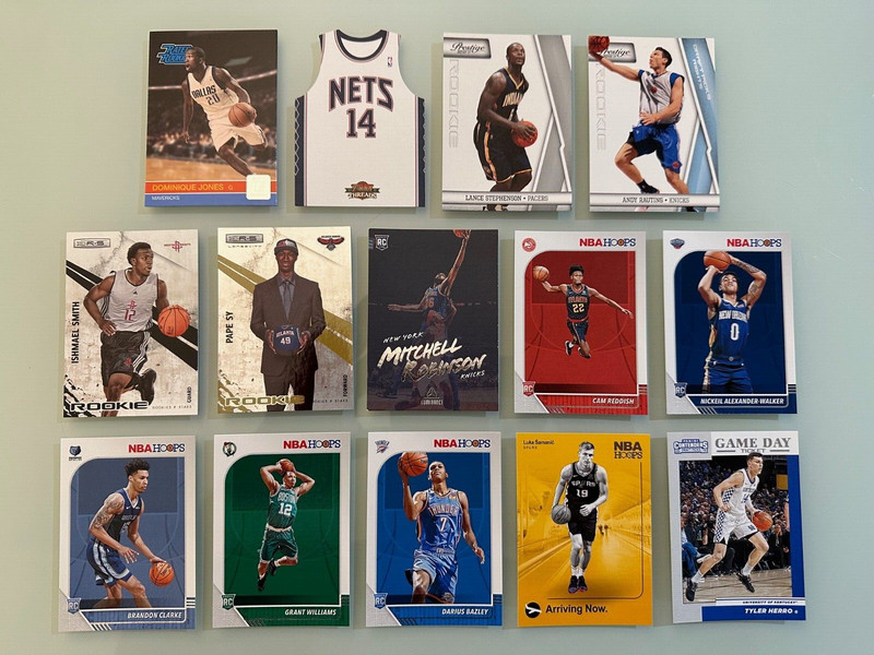 2010 to 2020 Basketball Rookies & Stars Lot of (14) NM/MT