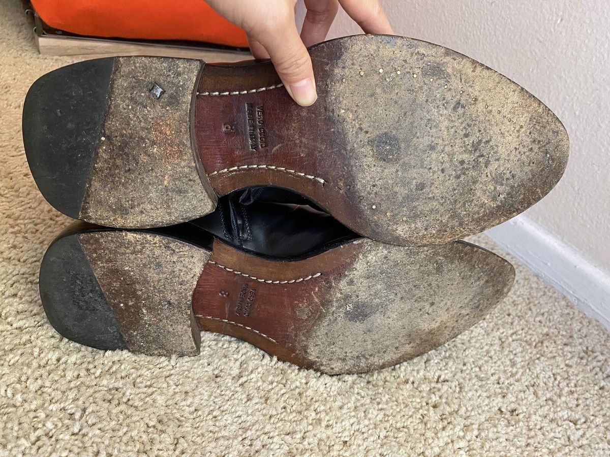 激レア⭐️costume national homme レザーブーツ　ブラック 激レア⭐️costume national homme レザーブーツ ブラック