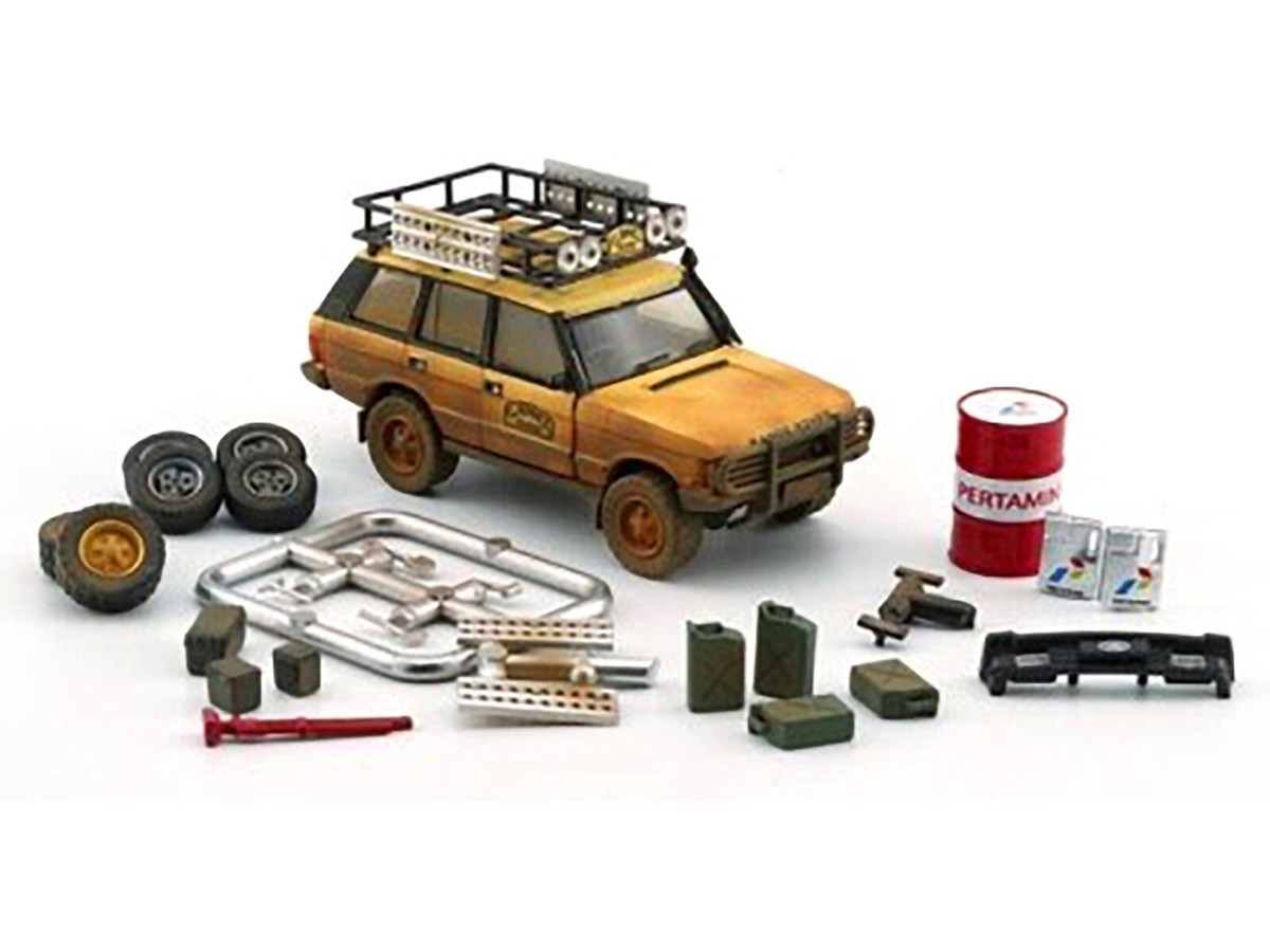 LAND/RANGE ROVER CLASSIC LSE DIRTY VERSION W/EXTRAS 1/64 BM