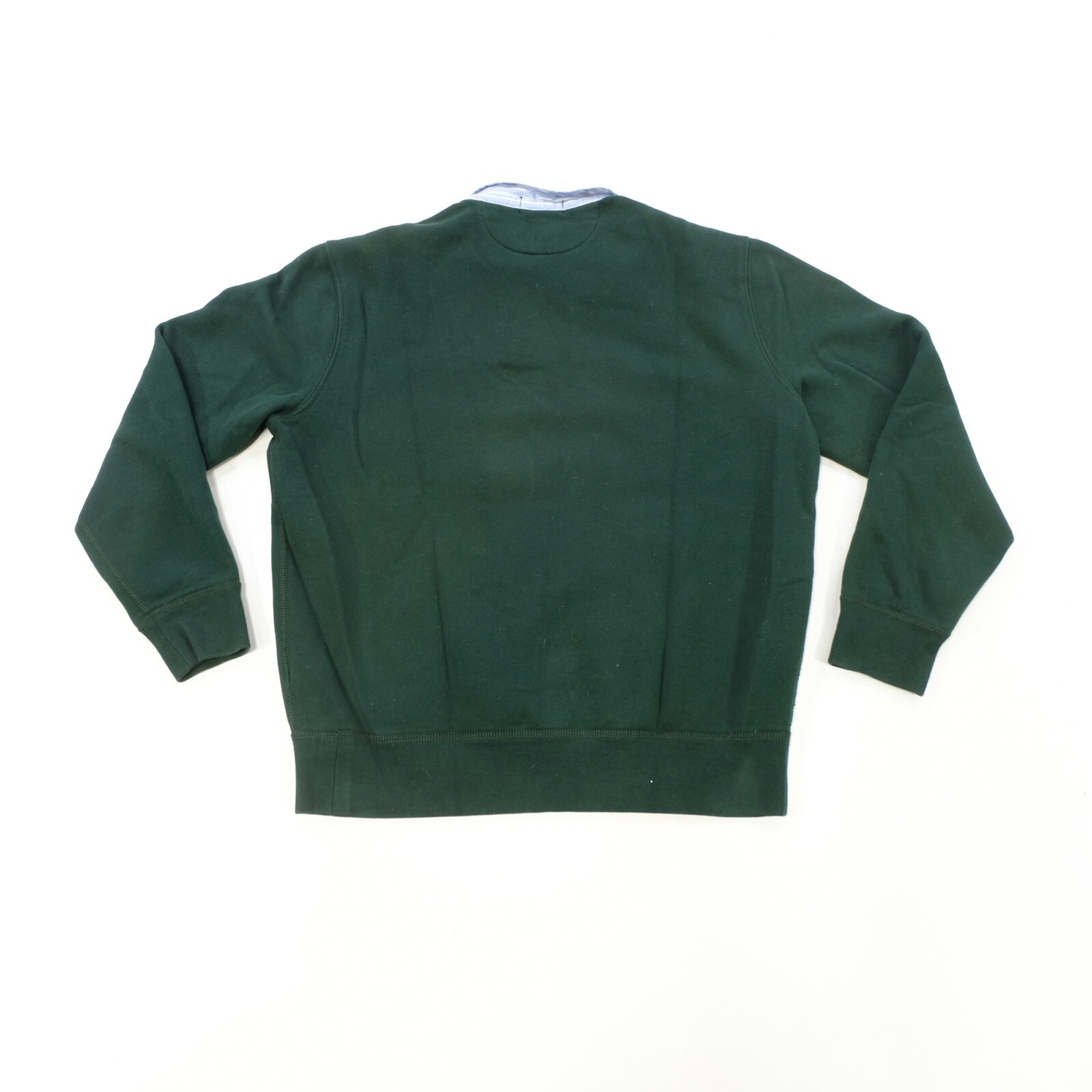 Rara POLO VINTAGE RALPH LAUREN piccolo pony manica lunga camicia colletto anni 2010 verde M